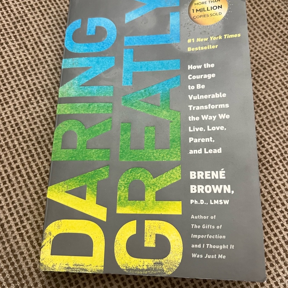 Daring Greatly by Brene Brown book